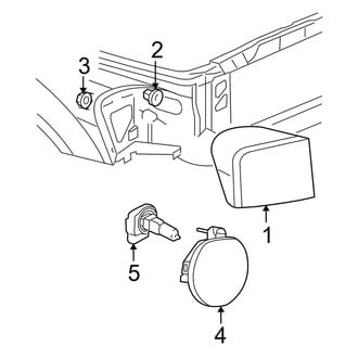 Dodge OE - Front Lamps - Headlamp Components