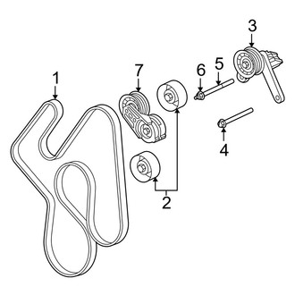Dodge OE - Cooling - Belts & Pulleys (5.7L)