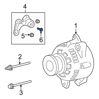 Dodge OE - Right Lower Alternator Bracket Bolt