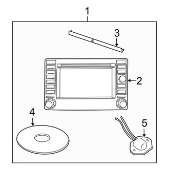 Dodge OE - Electrical - Navigation System Components