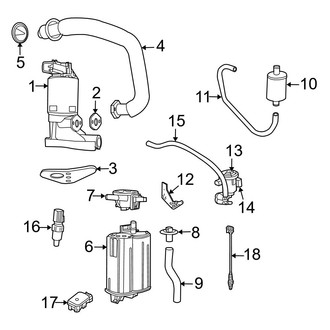Dodge OE - Emission System - Emission Components (5.7L)