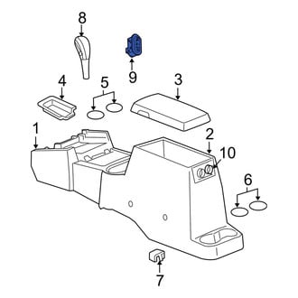 Dodge OE - Center Right Seat Heater Switch