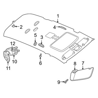 Dodge OE - Roof - Interior Trim