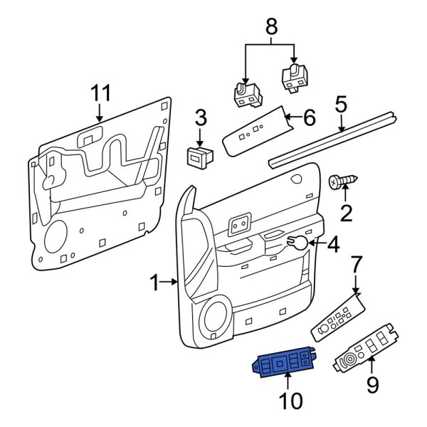 Power Seat Switch