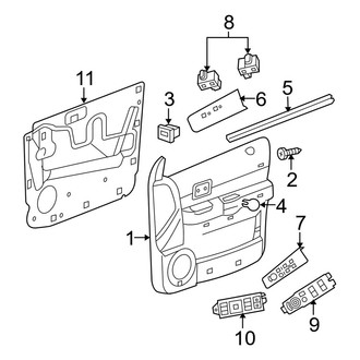 Dodge OE - Front Door - Interior Trim