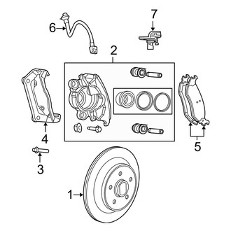 Dodge OE - Rear Suspension - Brake Components (RWD)