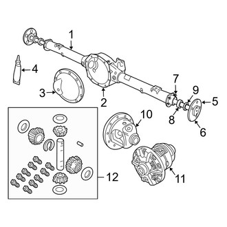Dodge OE - Rear Suspension - Axle & Differential (RWD)
