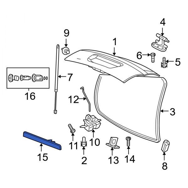 Liftgate Latch Handle