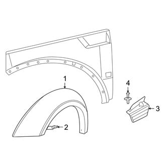 Dodge OE - Fender - Exterior Trim