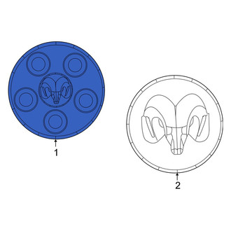 Dodge OE - Wheel Cap