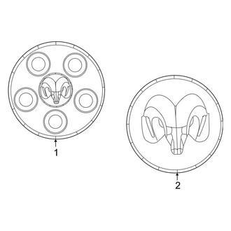 Dodge OE - Wheels - Covers & Trim