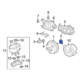 Dodge OE - Power Brake Booster Gasket