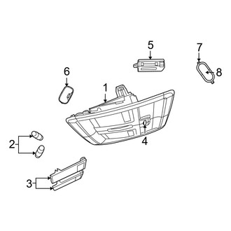 Dodge OE - Overhead Console