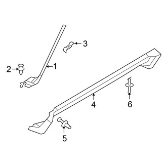 Dodge OE - Pillars, Rocker & Floor - Exterior Trim