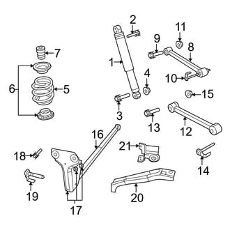 Dodge OE - Rear Suspension - Suspension Components (RWD)