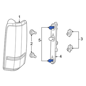 Dodge OE - Tail Light Bulb
