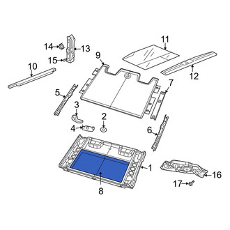 Dodge OE - Rear Trunk Floor Storage Box