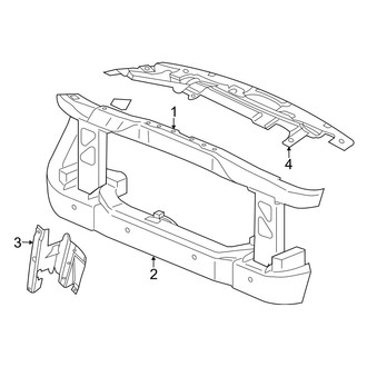 Dodge OE - Radiator Support (FULL HYBRID EV-GAS (FHEV))