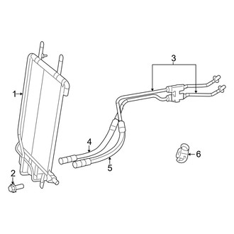 Dodge OE - Cooling - Trans Oil Cooler (FULL HYBRID EV-GAS (FHEV))