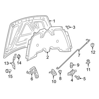 Dodge OE - Hood & Components (Limited Hybrid)