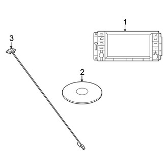 Dodge OE - Electrical - Navigation System Components (FULL HYBRID EV-GAS (FHEV))