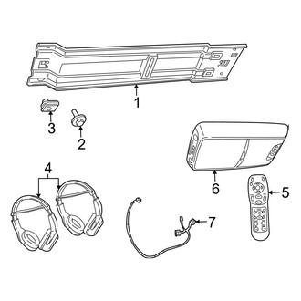 Dodge OE - Electrical - Entertainment System Components (FULL HYBRID EV-GAS (FHEV))