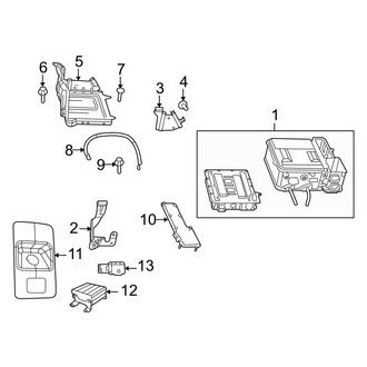 Dodge OE - Electrical Components (Invertor Components), (FULL HYBRID EV-GAS (FHEV))