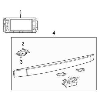 Dodge OE - Electrical Components (Rear View Camera System), (FULL HYBRID EV-GAS (FHEV))