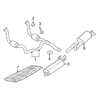 Dodge OE - Exhaust System - Exhaust Components (FULL HYBRID EV-GAS (FHEV))