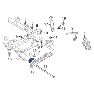 Dodge OE - Front Right Torsion Bar Adjusting Arm