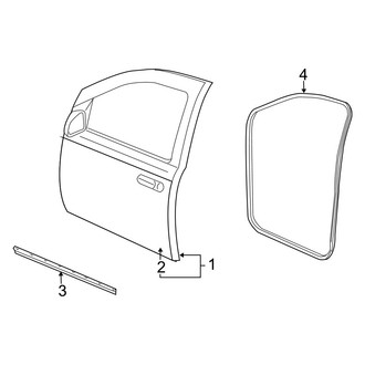 Dodge OE - Front Door - Door & Components (Limited Hybrid)