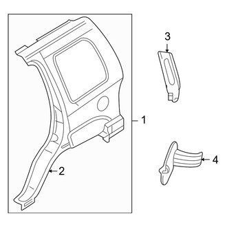 Dodge OE - Quarter Panel & Components (Limited Hybrid)