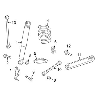 Dodge OE - Rear Suspension - Suspension Components (FULL HYBRID EV-GAS (FHEV))