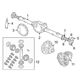 Dodge OE - Rear Suspension - Axle & Differential (Limited Hybrid)