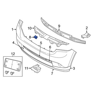 Dodge OE - Spoiler Clip