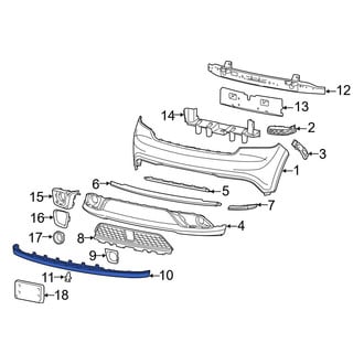 Dodge OE - Front Spoiler
