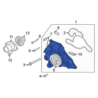 Dodge OE - Engine Water Pump