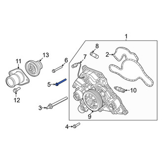Dodge OE - Engine Timing Cover Bolt