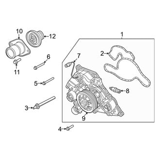 Dodge OE - Cooling - Water Pump