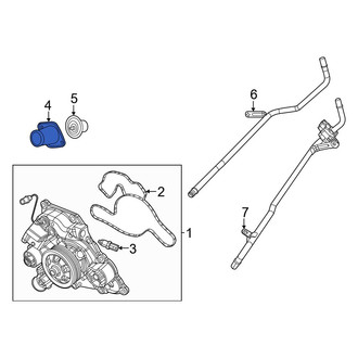 Dodge OE - Engine Coolant Thermostat Housing