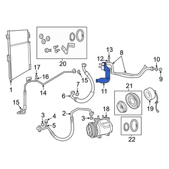 Dodge OE - A/C Refrigerant Line Bracket