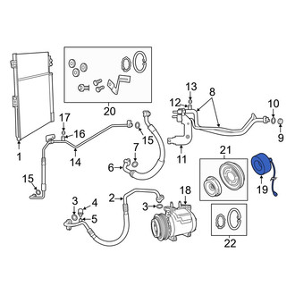 Dodge OE - A/C Compressor Clutch Coil