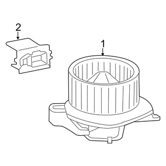 Dodge OE - Air Conditioner & Heater - Blower Motor & Fan (Citadel / Crew / R/T / Special Service / SXT)