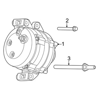 Dodge OE - Electrical - Alternator (3.6L)