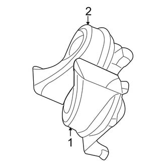 Dodge OE - Electrical - Horn