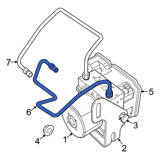 Dodge OE - Brake Hydraulic Line