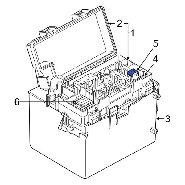 Dodge OE 4692139AA Accessory Power Relay