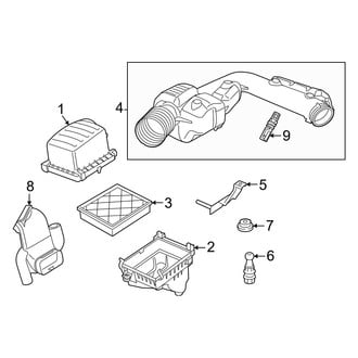 Dodge OE - Engine - Air Inlet (3.6L)
