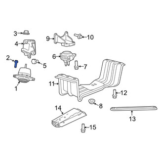 Dodge OE - Engine Mount Bolt