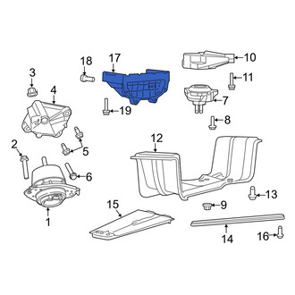 Dodge OE - Clutch Flywheel Cover